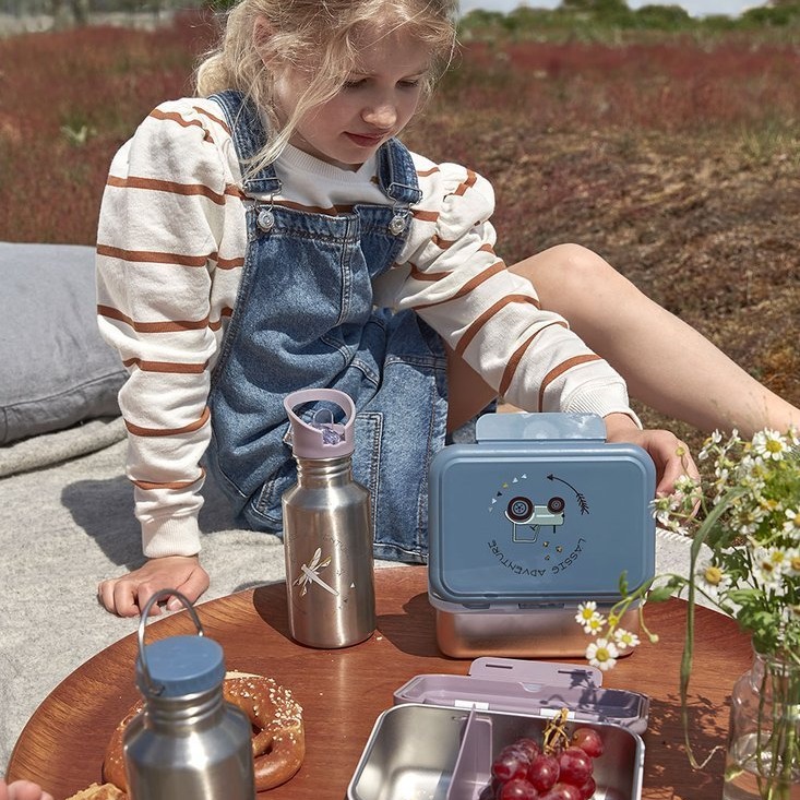 Lassig Bidon ze stali nierdzewnej Adventure Traktor 500ml 3+