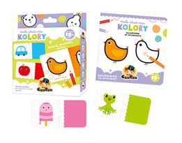 Czuczu Kolory - Mała Akademia Puzzle i Kolorowanka 18m+