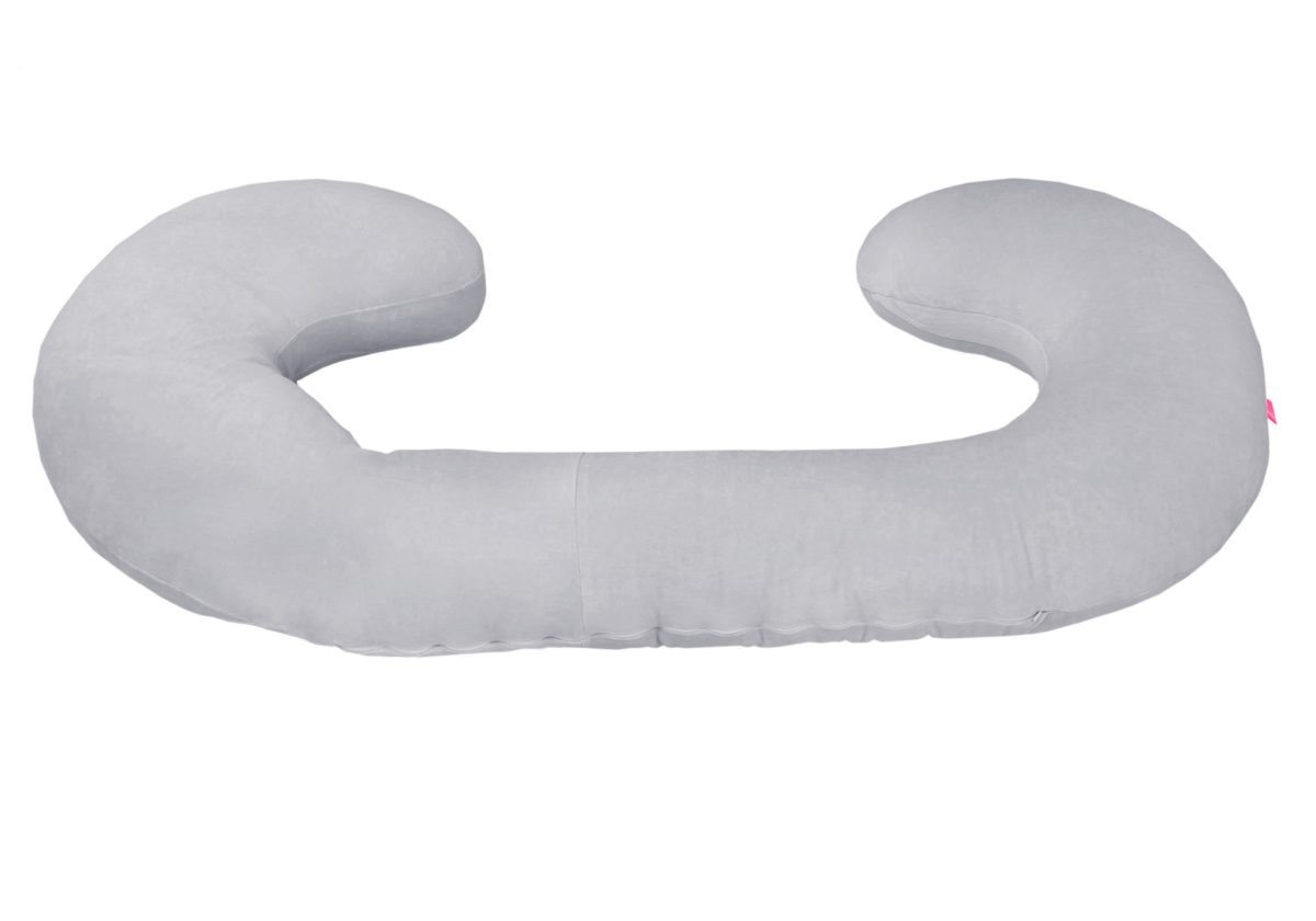 Motherhood Poduszka ciążowa Premium C-Shape Szara