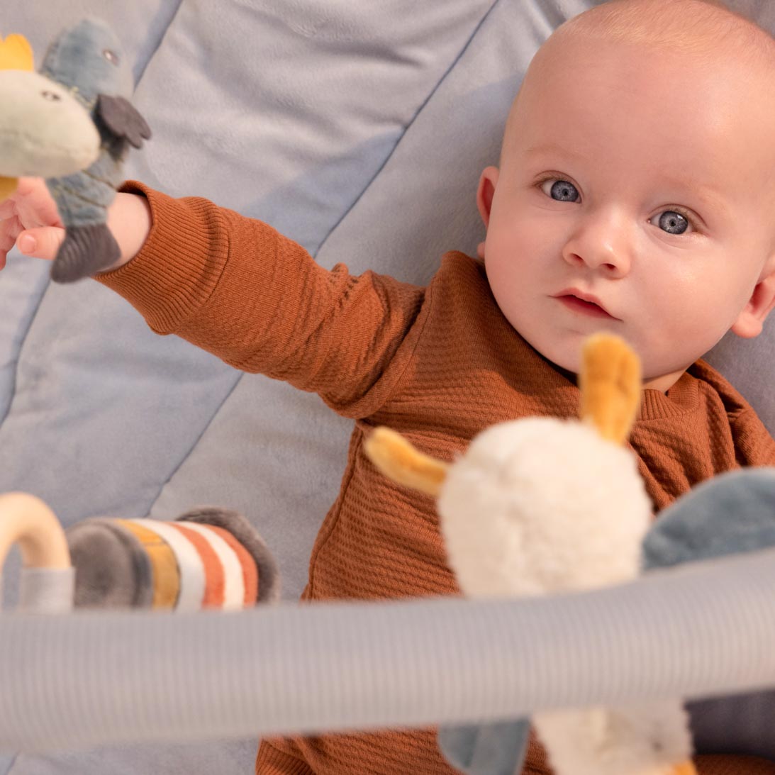 Mata edukacyjna dla chłopca z pałąkiem Sailors Bay