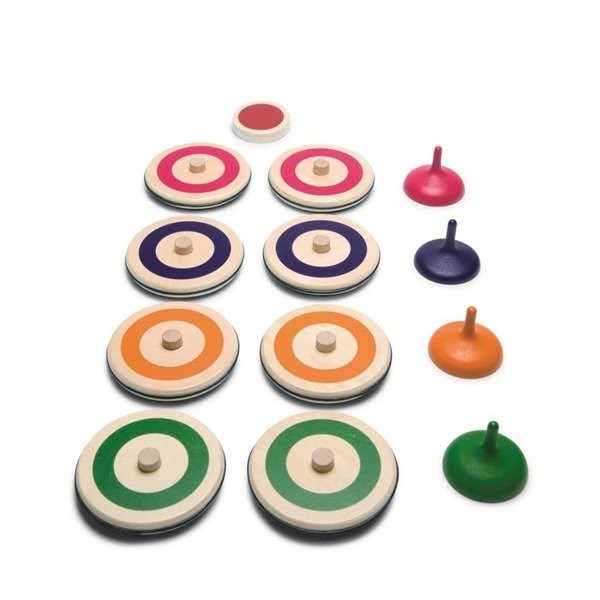 BS Toys Gra Curling Drewniana dla Dzieci 6+