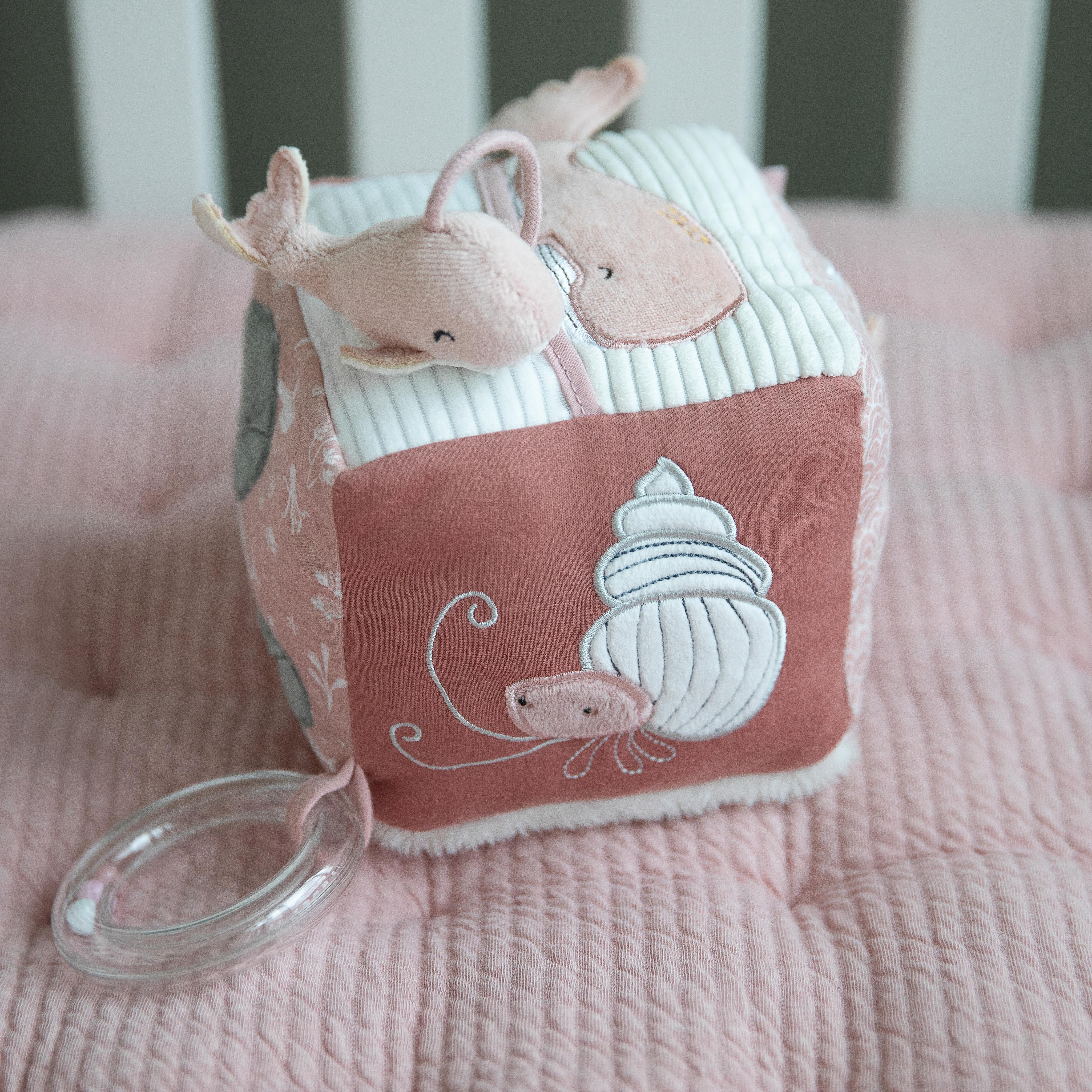 Little Dutch Kostka Aktywizująca Ocean Róż 0+