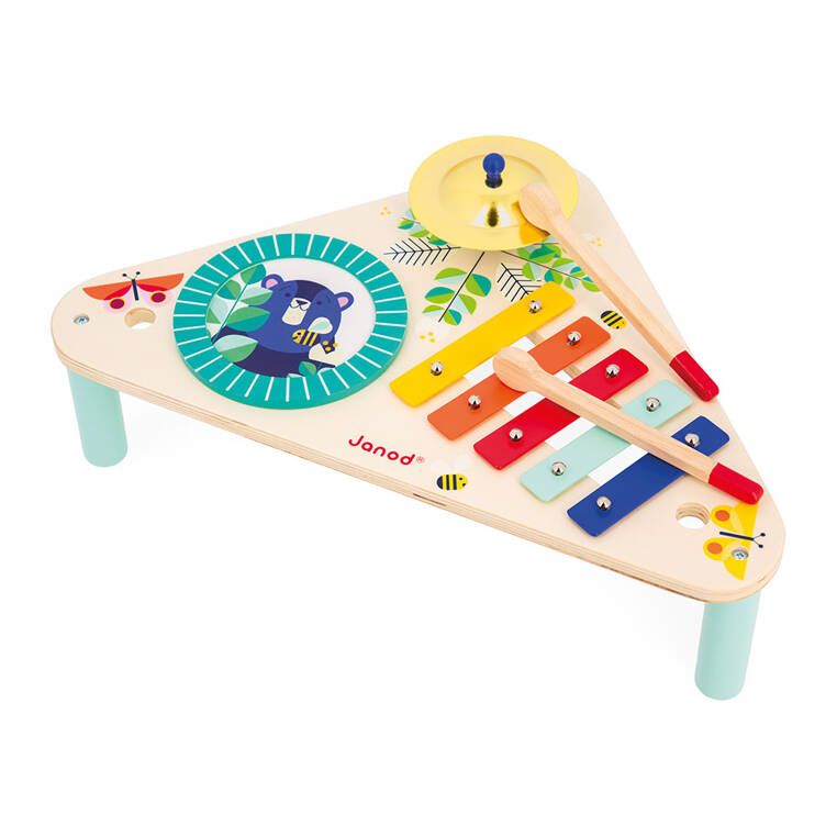 Janod Stolik Muzyczny Gioia Drewniany 12m+