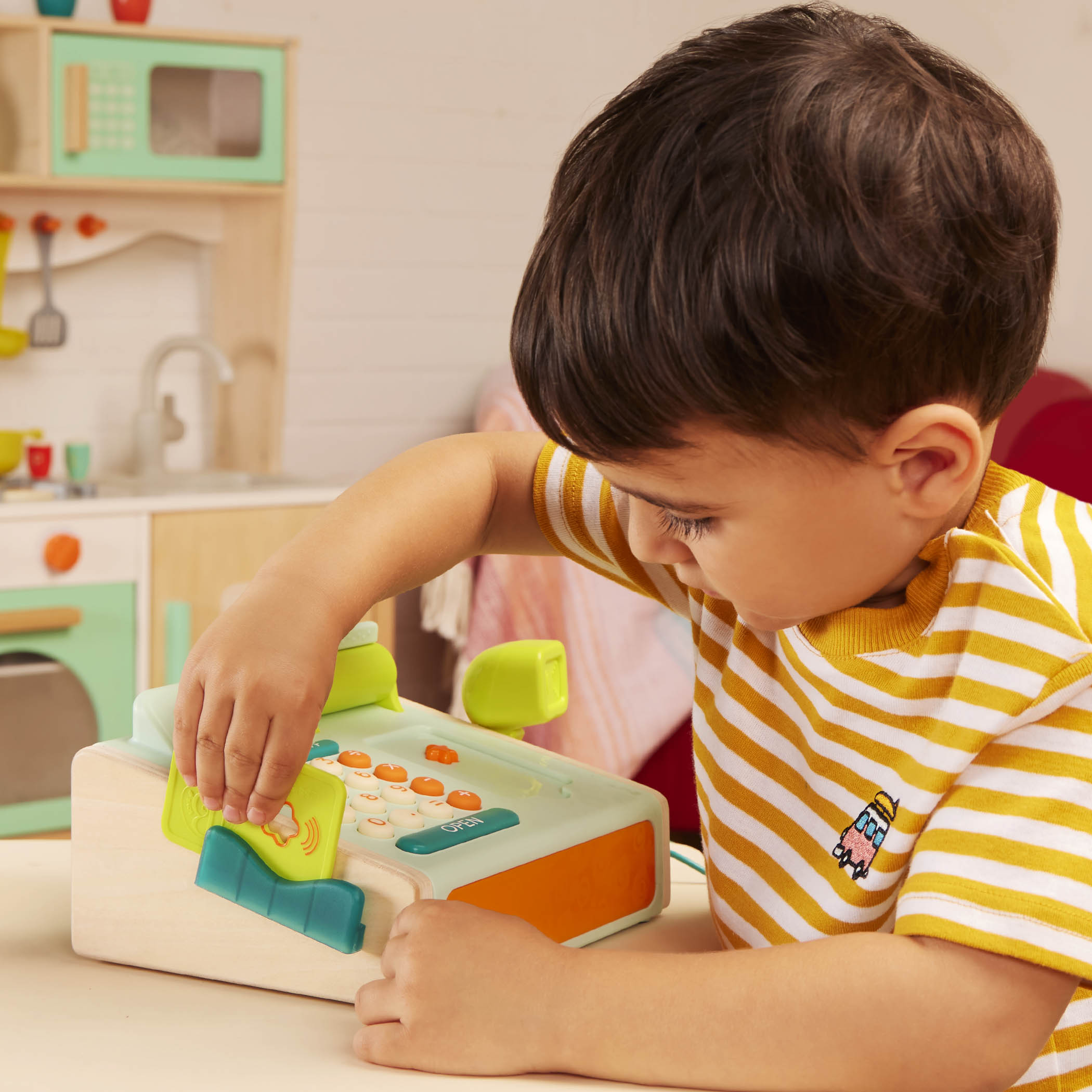 Btoys Kasa Fiskalna ze Skanerem i Kartą 3+