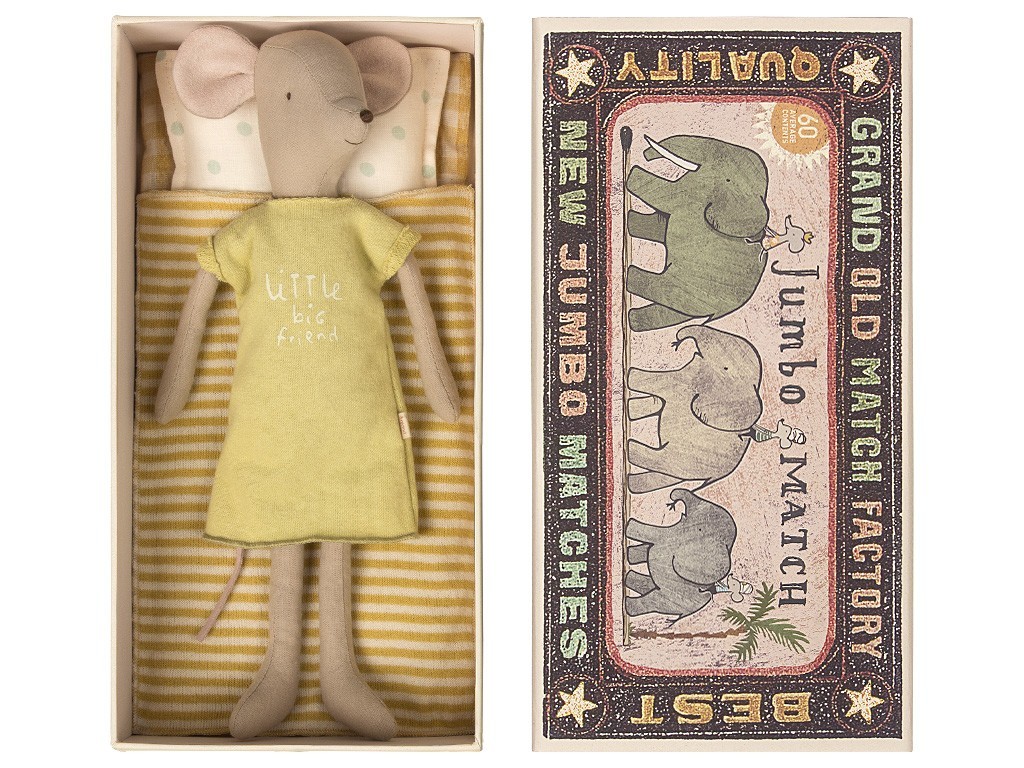 Maileg Myszka Medium Girl 34cm w Pudełku 3+