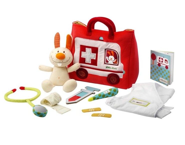 Lilliputiens Karetka Mały Lekarz 18m+