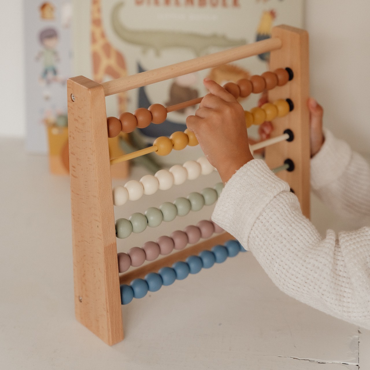 Little Dutch Liczydło Vintage Drewniane 1+