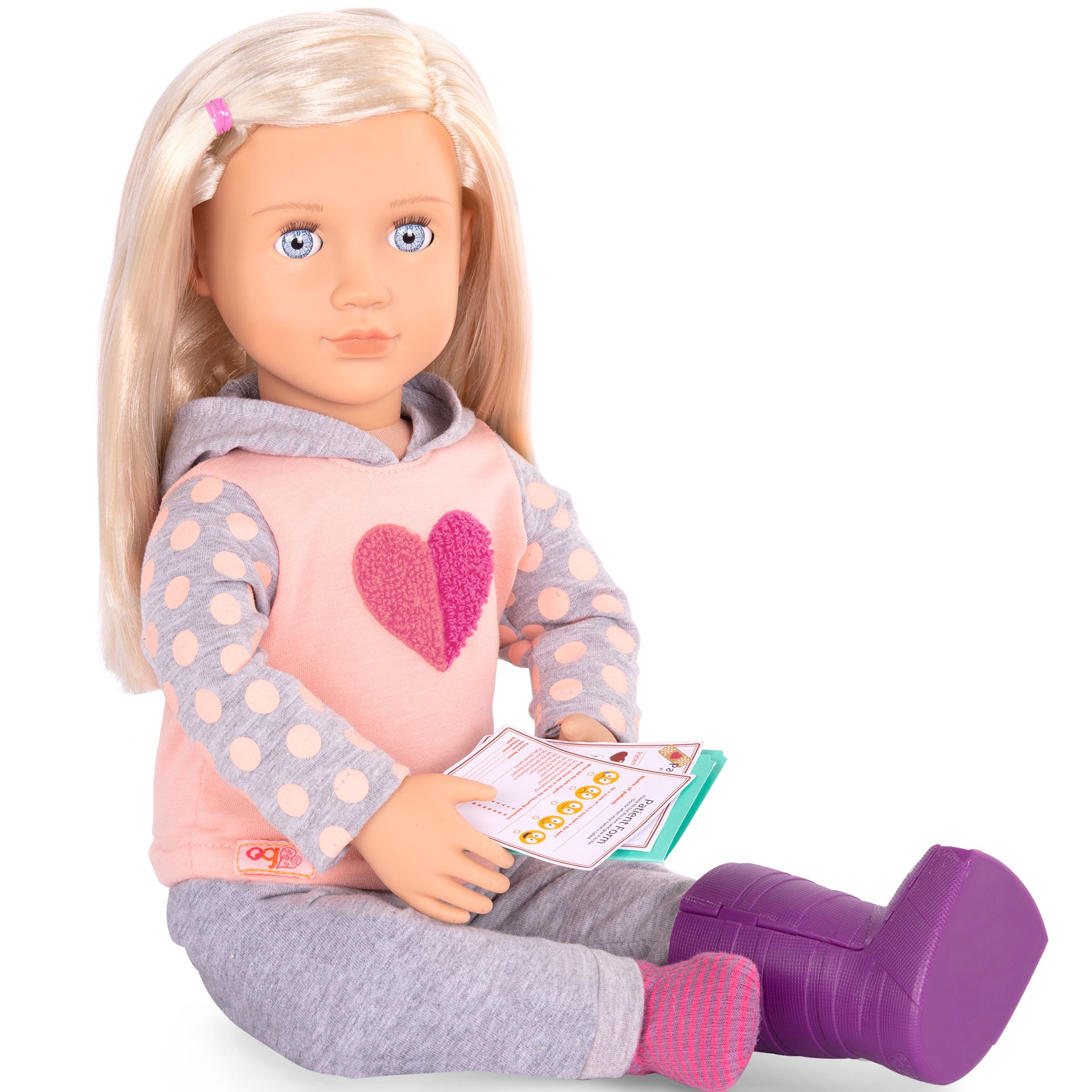 Our Generation Lalka Martha 46cm z kulami ortopedycznymi 3+