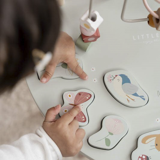 Little Dutch Stolik Edukacyjny Flowers & Butterflies 12m+