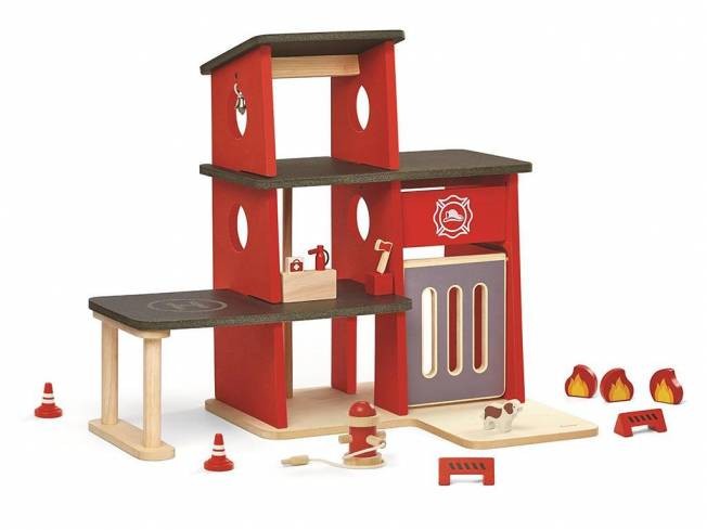 Plan Toys Remiza Straży Pożarnej 3+