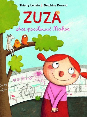 Zuza chce pocałować Maksa - Książka dla dzieci 7+ | Fabryka Wafelków