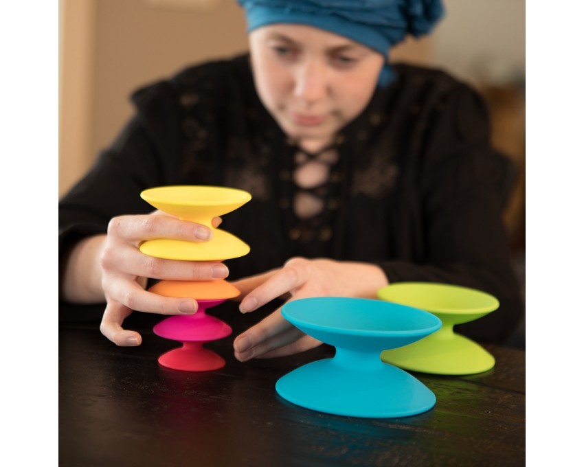 Fat Brain Toy Wieża Szpulek Spoolz 1+