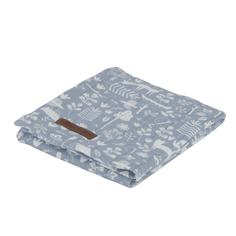 Little Dutch Otulacz Adventure Blue 120x120cm 0+