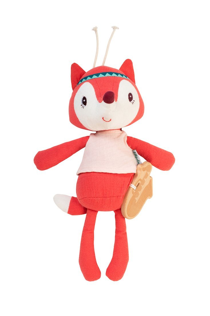 Lilliputiens, Przytulanka z pozytywką Lisiczka Alice 0 m+ Eco