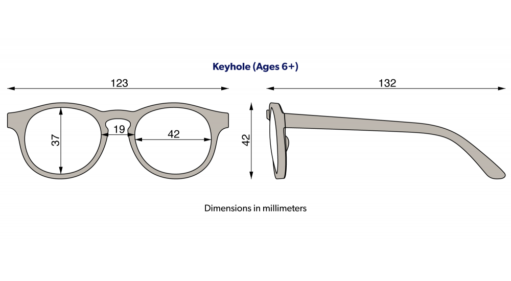 Babiators Okulary Keyhole Clean Slate 6+ UV