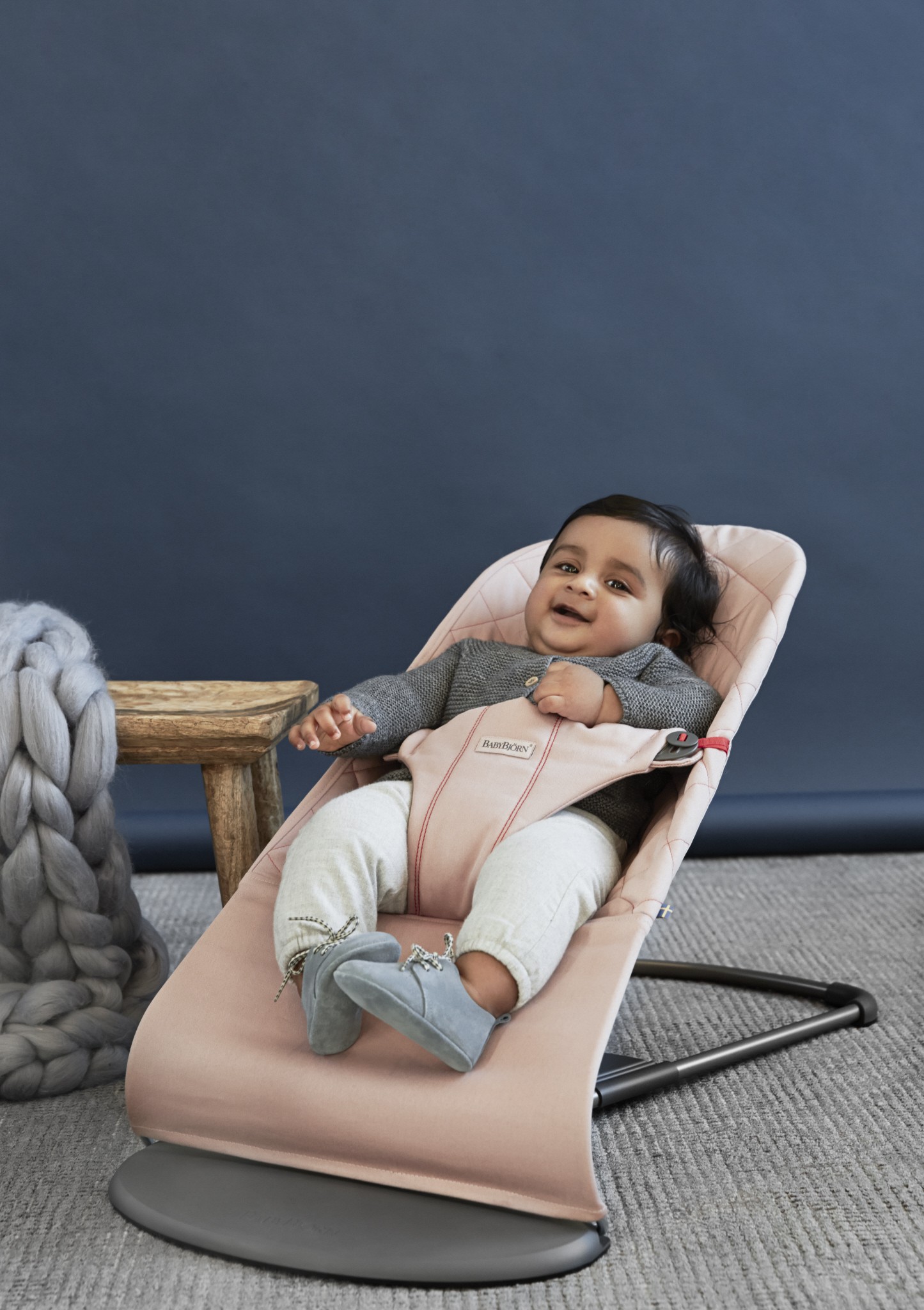 BABYBJORN, leżaczek BLISS Różany