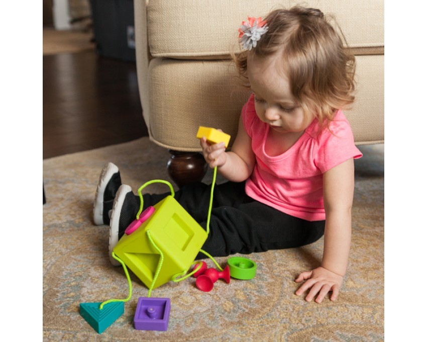 Fat Brain Toy Sorter Kostka Oombee Cube 6m+