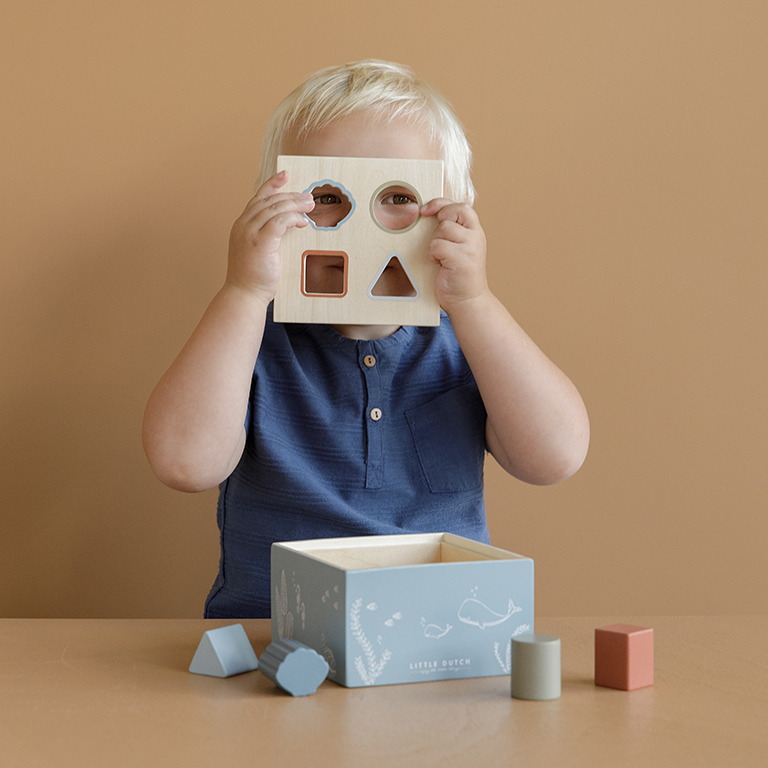 Little Dutch Sorter Ocean Błękitny 12m+