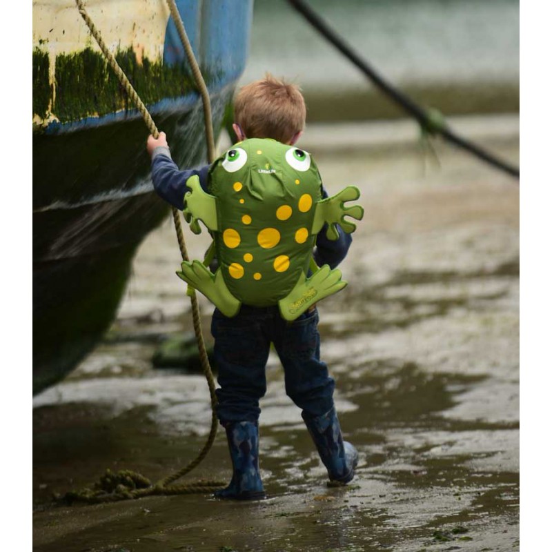 LittleLife Plecak SwimPak Żaba Zielony 3+