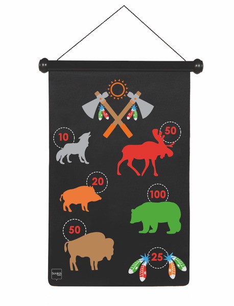 Scratch Rzutki Magnetyczne "Indianie" 5+