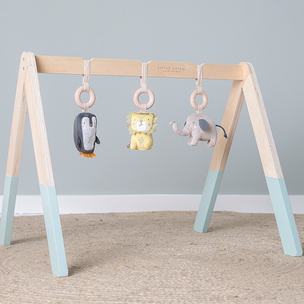 Little Dutch Baby gym Pałąk Mięta 0+