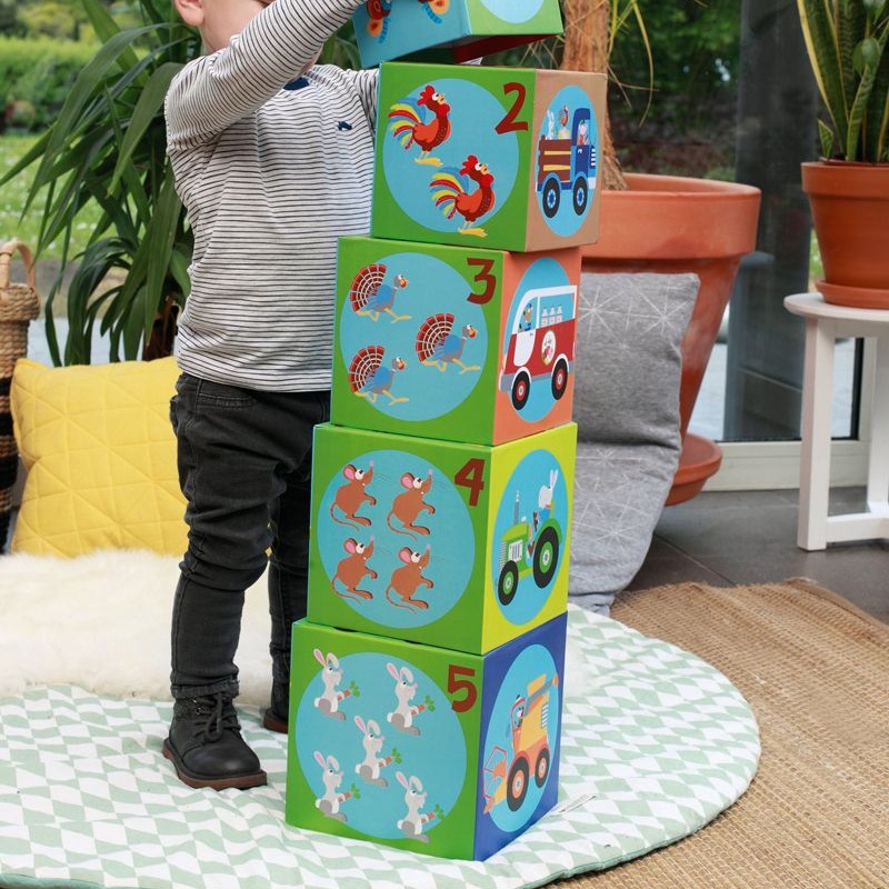 Scratch Piramida Jumbo Farma 12m+