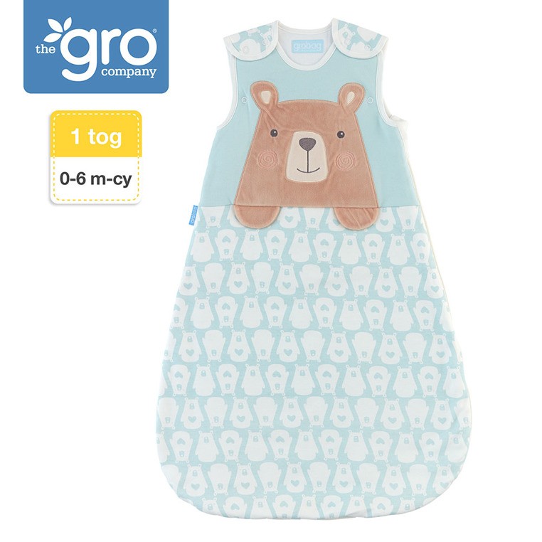 Gro Company Śpiworek Bennie the Bear 1 tog 0-6 m-cy