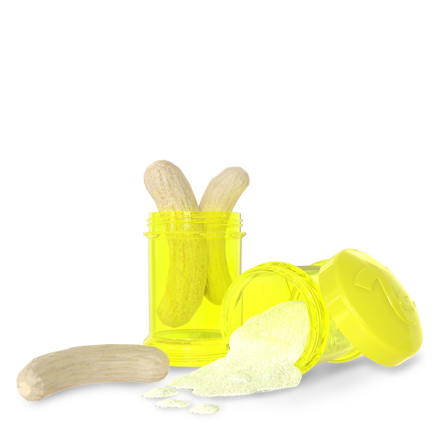 Twistshake Butelka antykolkowa 260ml żółta 2+ mies.