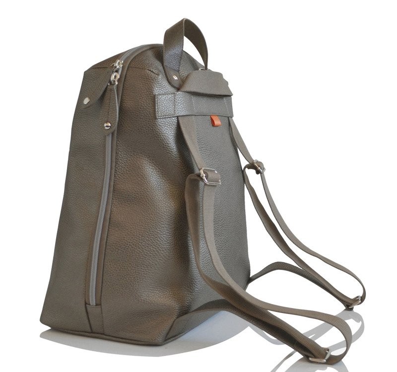 PacaPod Plecak dla Mamy Hartland Cynowy Eko-skóra