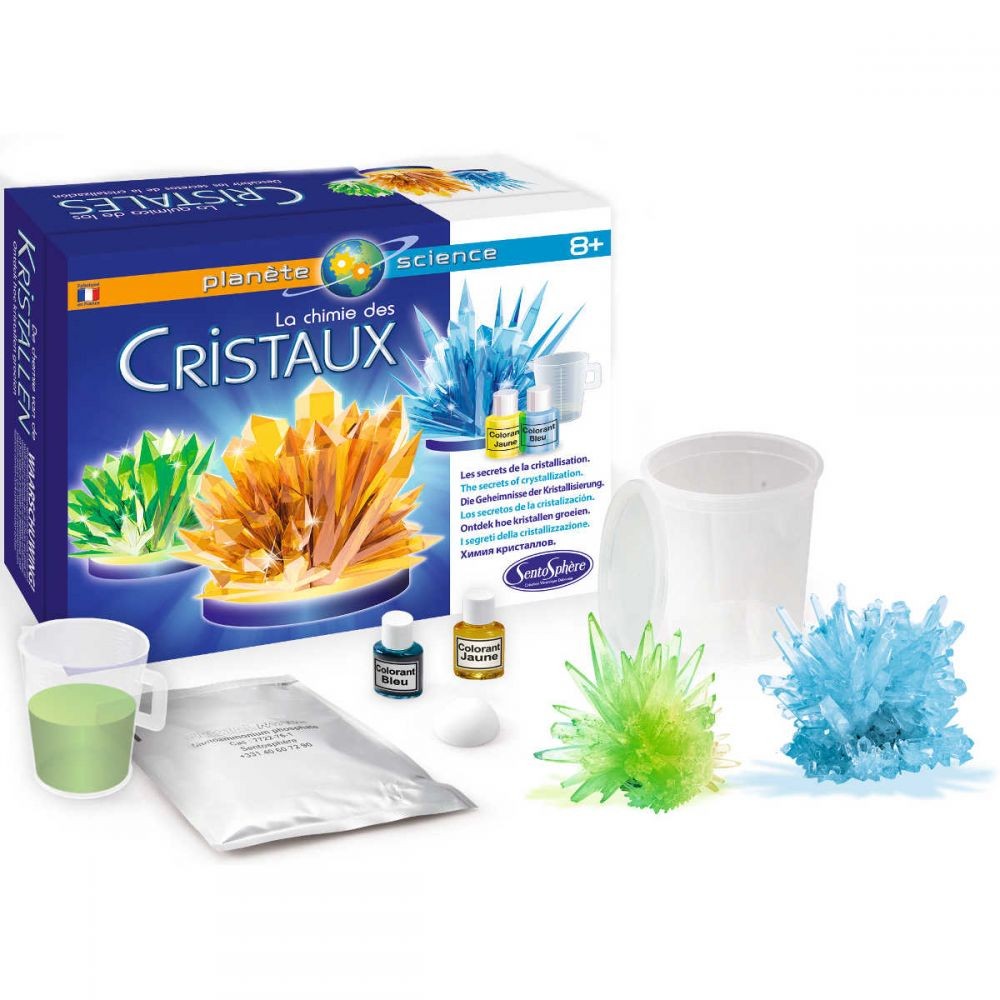 SentoSphere Hodowla Kryształów Niebieski/Żółty/Zielony 8+