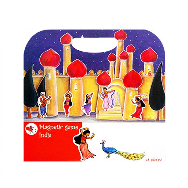 Egmont Toys Układanka Magnetyczna "India" 3+ | Fabryka Wafelków