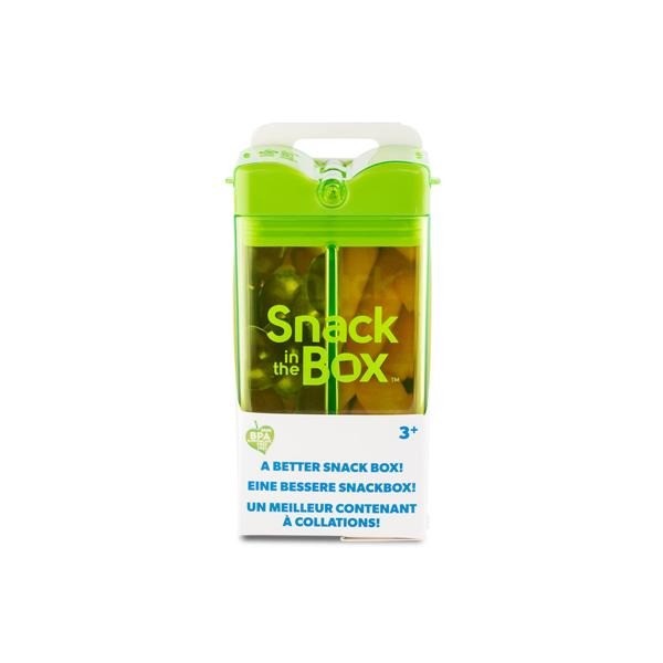 Drink In The Box Pojemnik na przekąski zielony 1+