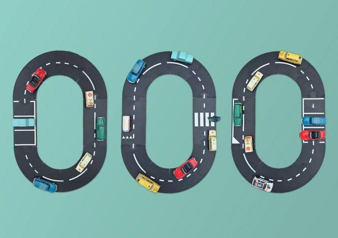 Waytoplay Zakręty 4 el. - Tor Samochodowy 3+