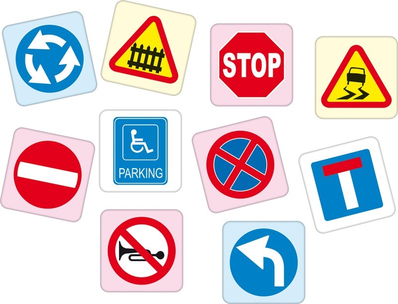 Adamigo Gra Memory Znaki Drogowe 40 par