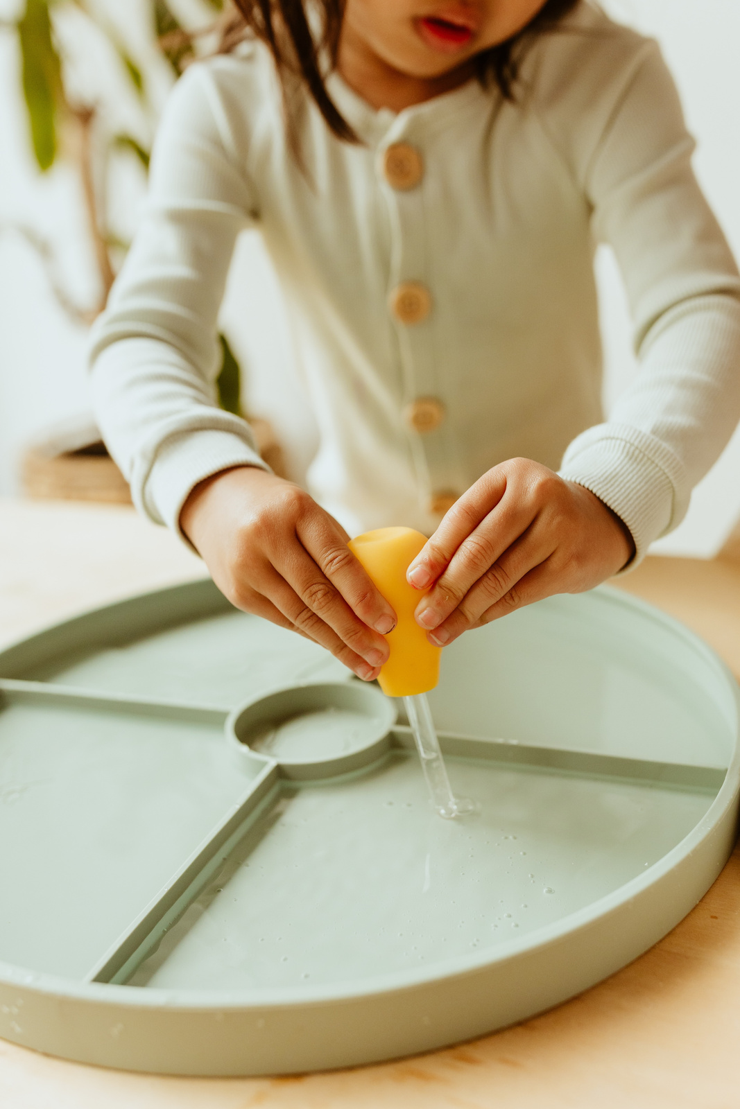 Jellystone Tacka Sensoryczna Play Tray 2w1 Sage 3+