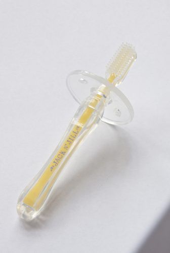 Jack N'Jill Szczoteczka Silikonowa STAGE 2 z Blokadą 1-4 lata