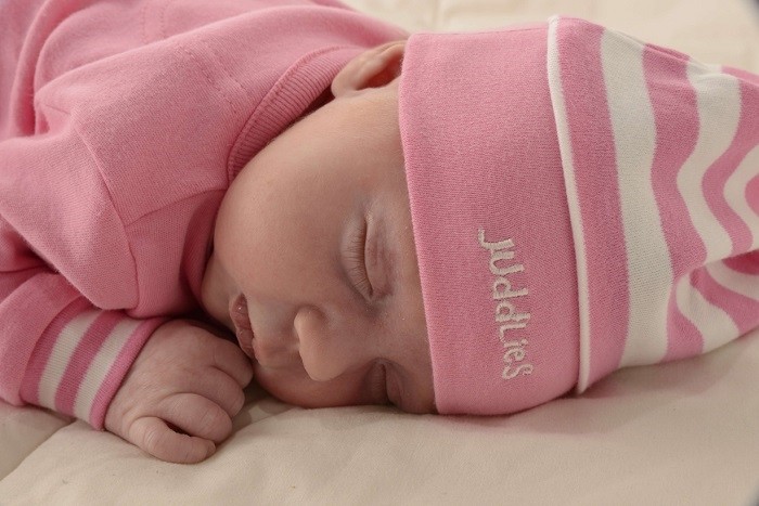 Czapka Niemowlęca Greenery Stripe