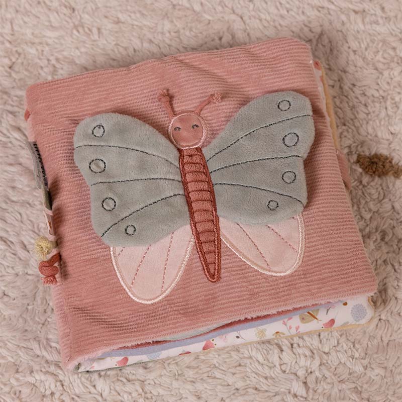 Little Dutch Książeczka Sensoryczna Flowers & Butterflies 0+