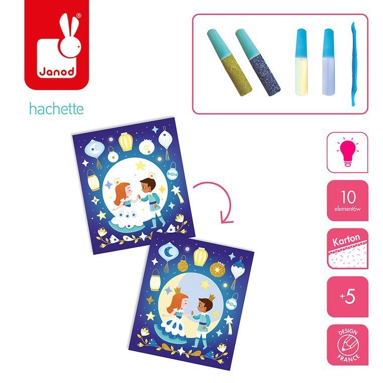 Janod Zestaw Kreatywny Magiczna Noc 5+