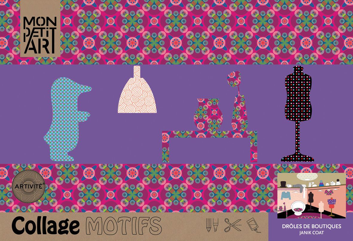 Mon Petit Art Kolaż Butik Kreatywny Zestaw 6+