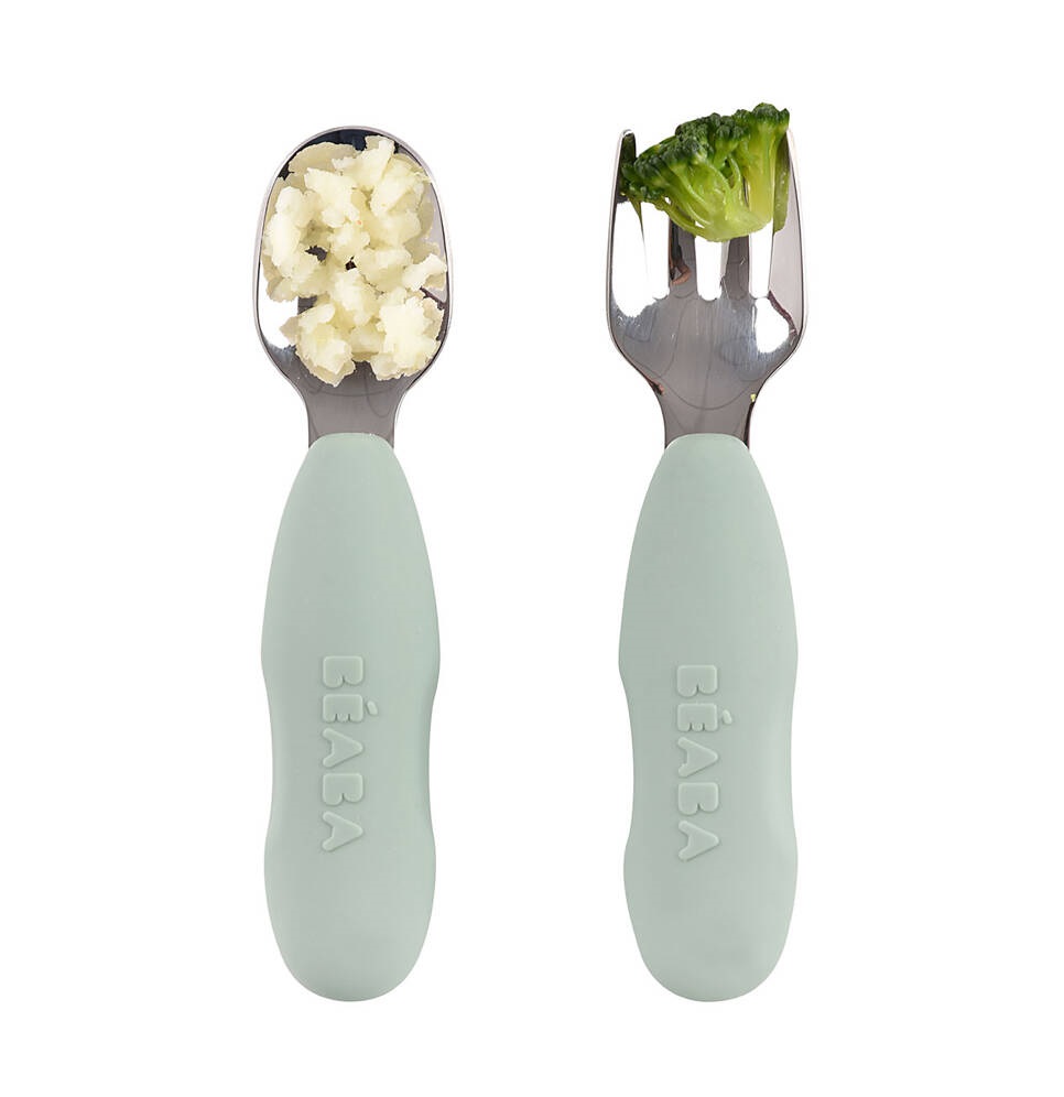 Beaba Zestaw Sztućców Stal Nierdzewna Od 6 Miesięcy