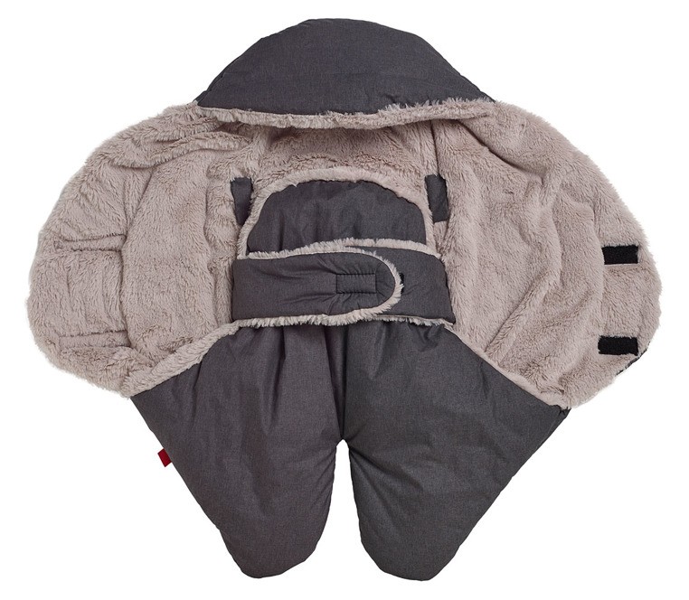 Red Castle Otulacz Rożek Babynomade Tenderness 0-6m Heather Grey