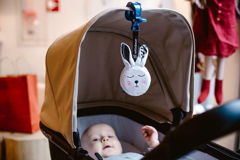 Whisbear Szumiący Króliczek Friends 0+ | Do Wózka
