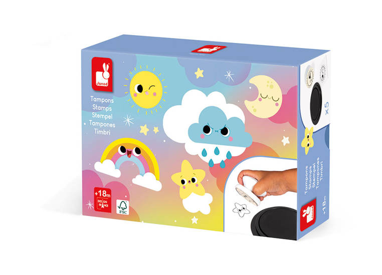 Janod Stempelki Słodkie sny 18m+