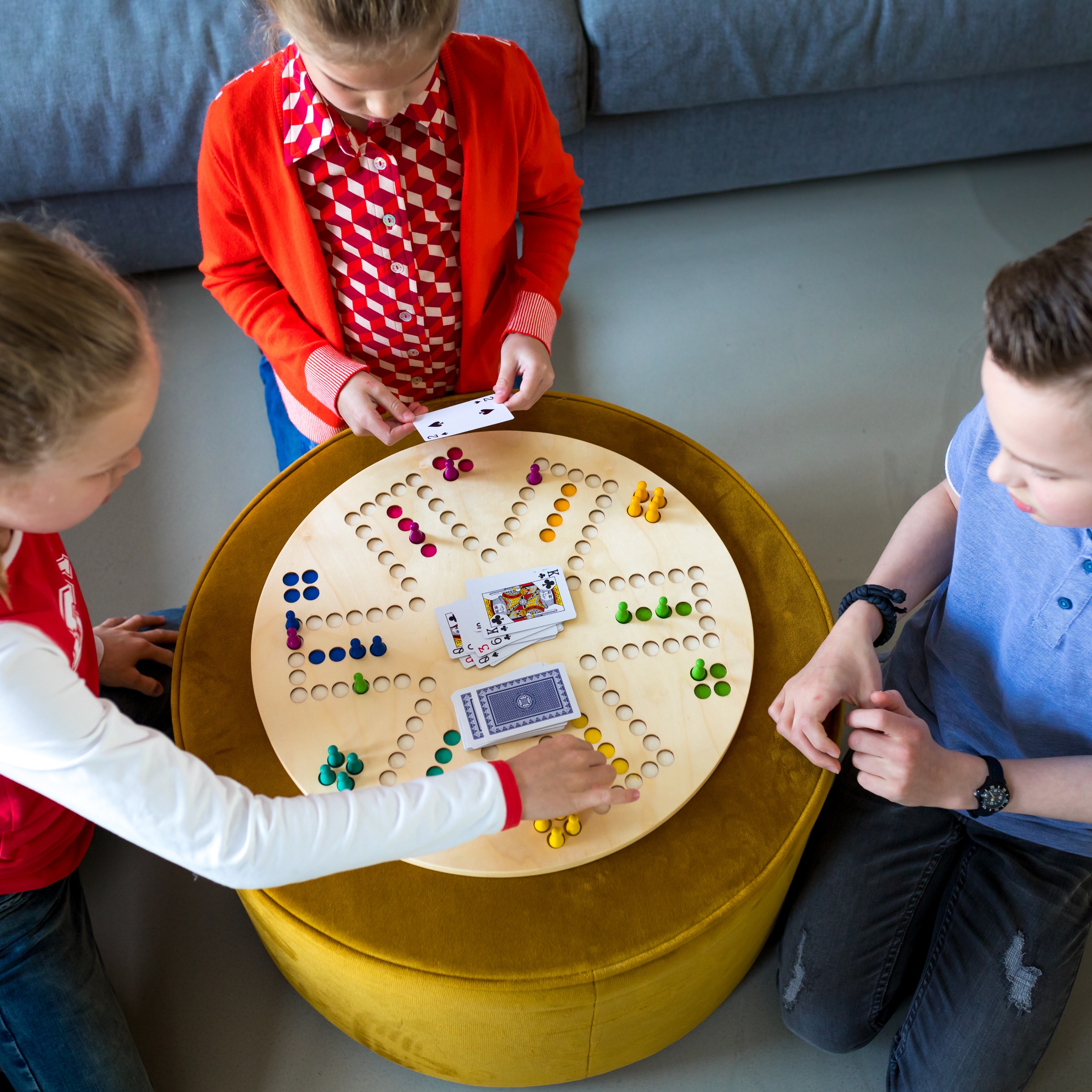 BS Toys Drewniany Chińczyk 2w1 z Gęsią 3+