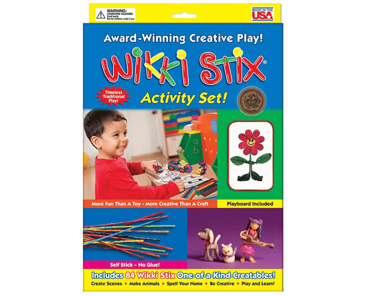 Wikki Stix Woskowe Sznureczki Activity Set 84 szt 3+