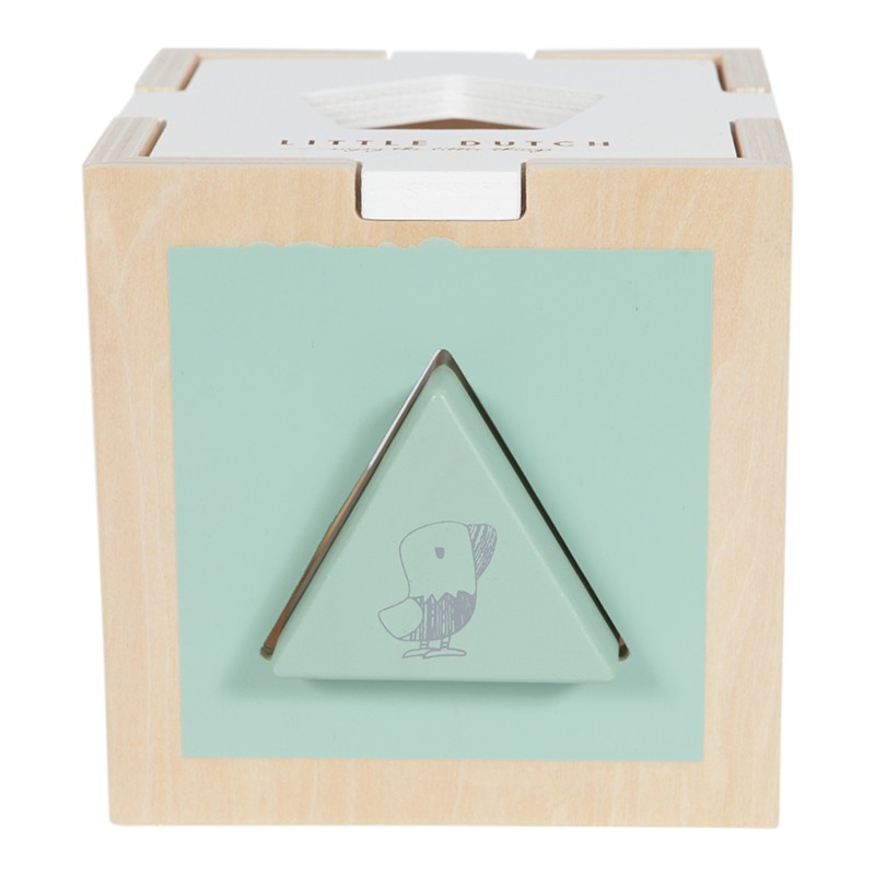 Little Dutch Sorter Kształtów Zoo Błękit 12m+