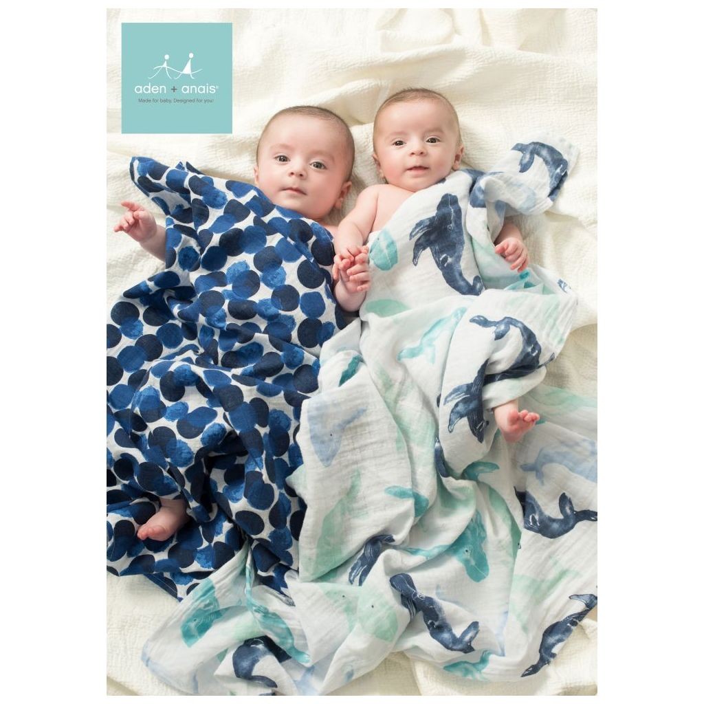 Aden & Anais, Otulacz muślinowy seafaring 4szt