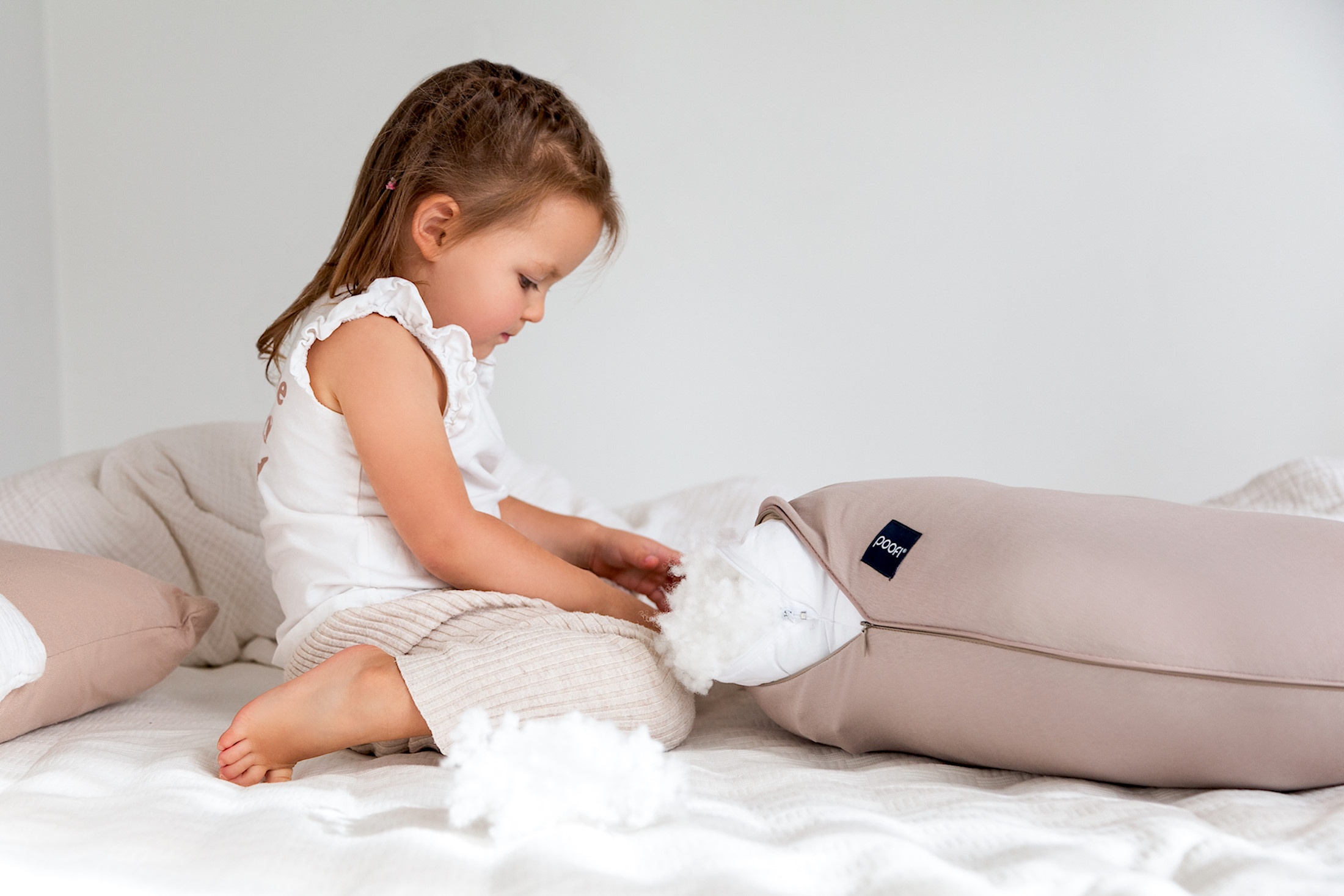 Poofi Poduszka do karmienia Czekolada 3m+