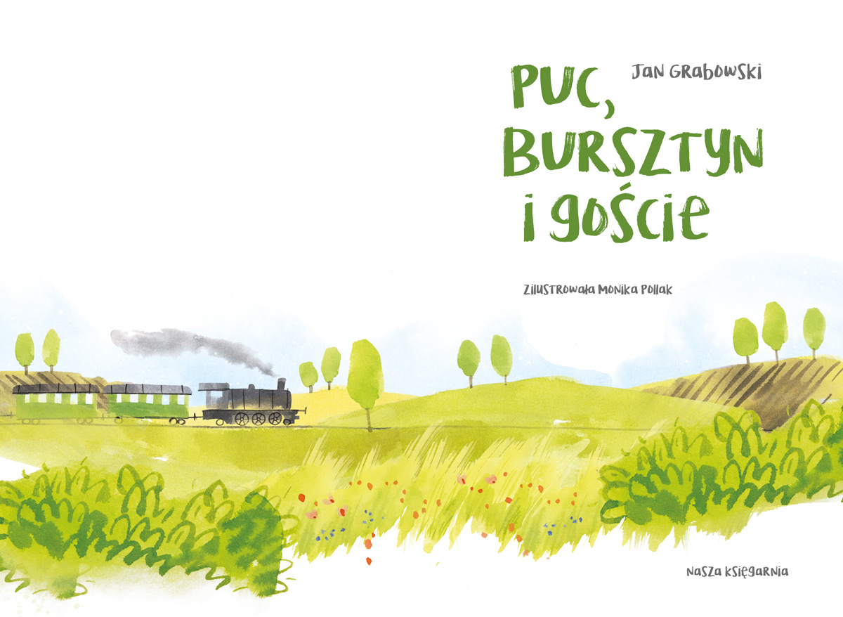 Puc, Bursztyn i goście - Książka dla dzieci, Jan Grabowski